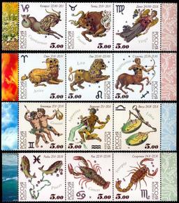 Les douze signes du zodiaque. Source : http://data.abuledu.org/URI/533b1cd7-les-douze-signes-du-zodiaque