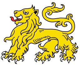 Lion Statant en héraldique. Source : http://data.abuledu.org/URI/525181e1-lion-statant-en-heraldique