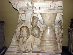 Meule romaine actionnée par un cheval. Source : http://data.abuledu.org/URI/51acd4ae-meule-romaine-actionnee-par-un-cheval