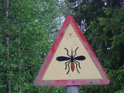 Panneau de risque de moustiques. Source : http://data.abuledu.org/URI/5137a6bf-panneau-de-risque-de-moustiques