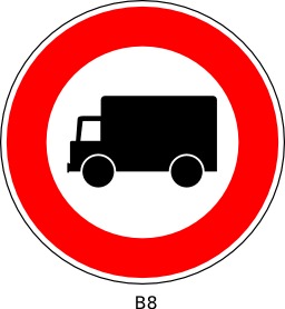 Panneau routier b8. Source : http://data.abuledu.org/URI/51a1231f--panneau-routier-b8