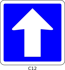 Panneau routier c12. Source : http://data.abuledu.org/URI/51a20ea1--panneau-routier-c12