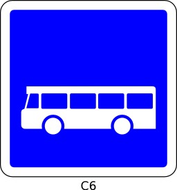 Panneau routier c6. Source : http://data.abuledu.org/URI/51a20bf9--panneau-routier-c6