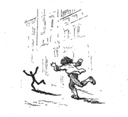 Pinocchio poursuivi par Geppetto. Source : http://data.abuledu.org/URI/51a20789-pinocchio-poursuivi-par-geppetto