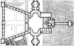 Plan prévu du château de Chenonceau. Source : http://data.abuledu.org/URI/532eb563-plan-prevu-du-chateau-de-chenonceau