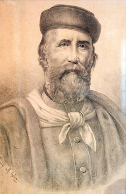Portrait de Garibaldi vers 1922. Source : http://data.abuledu.org/URI/55019c91-portrait-de-garibaldi-vers-1922
