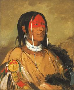 Portrait du chef indien Cree. Source : http://data.abuledu.org/URI/53567527-portrait-du-chef-indien-cree