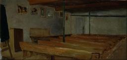 Salle de classe au XIXème siècle. Source : http://data.abuledu.org/URI/519efeaf-salle-de-classe-au-xixeme-siecle