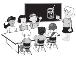 Six enfants en classe. Source : http://data.abuledu.org/URI/54067ee1-six-enfants-en-classe