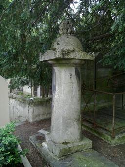 Tombe de Sophie Blanchard. Source : http://data.abuledu.org/URI/5522e6e0-tombe-de-sophie-blanchard