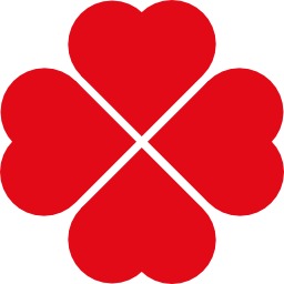 Trèfle rouge à quatre coeurs. Source : http://data.abuledu.org/URI/53935acc-trefle-rouge-a-quatre-coeurs
