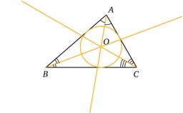 Triangle et bissectrices. Source : http://data.abuledu.org/URI/5180cc4d-triangle-et-bissectrices