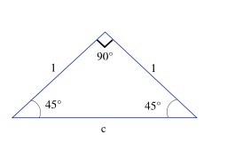 Triangle rectangle isocèle. Source : http://data.abuledu.org/URI/5309cdbf-triangle-rectangle-isocele