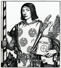 Un chevalier en 1903. Source : http://data.abuledu.org/URI/5950ae00-un-chevalier-en-1903