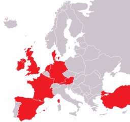 Usines Haribo en Europe. Source : http://data.abuledu.org/URI/52009dbd-usines-haribo-en-europe