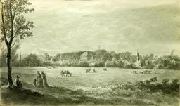 Village de Hautot en 1806. Source : http://data.abuledu.org/URI/555b0049-village-de-hautot-en-1806