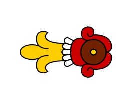 Xochitl, la fleur du calendrier aztèque. Source : http://data.abuledu.org/URI/540b5fe5-xochitl-la-fleur-du-calendrier-azteque