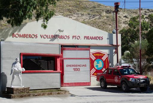 Caserne de pompiers volontaires en Argentine