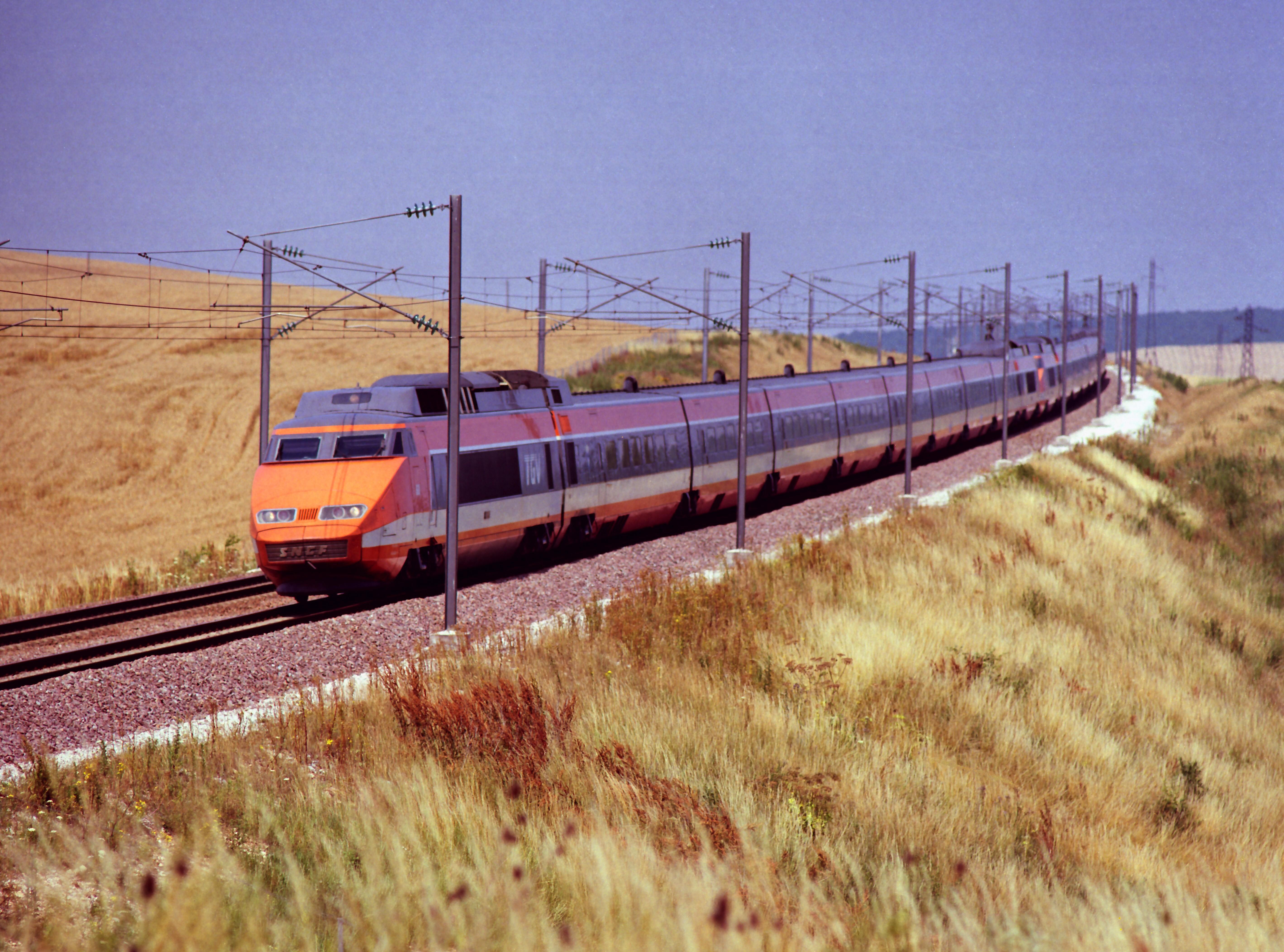 TGV de Paris à Dijon en 1984